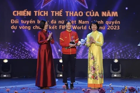 Des artistes et footballeurs honorés aux Prix "Cống hiến" 2023