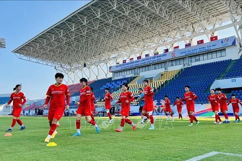 SEA Games 32: l’équipe de football féminin du Vietnam fait son entraînement au Japon