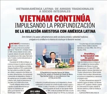 Un journal mexicain salue la solidarité spéciale entre le Vietnam et l'Amérique latine