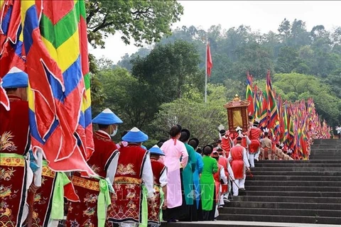 Ouverture de la Fête des rois fondateurs Hung à Phu Tho
