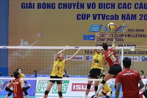 Le Vietnam triomphe au Championnat asiatique des clubs de volley-ball féminin 2023