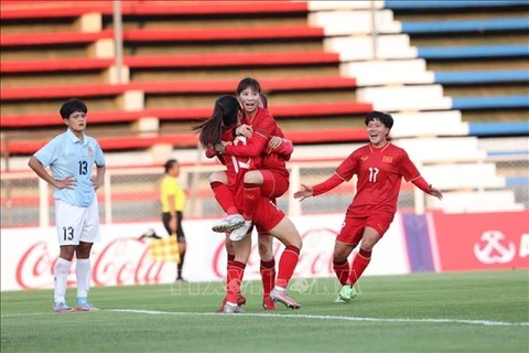 SEA Games 32: deuxième victoire de l’équipe du footbal féminin du Vietnam