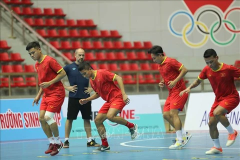 L'équipe vietnamienne de futsal se prépare aux Championnats d'Asie