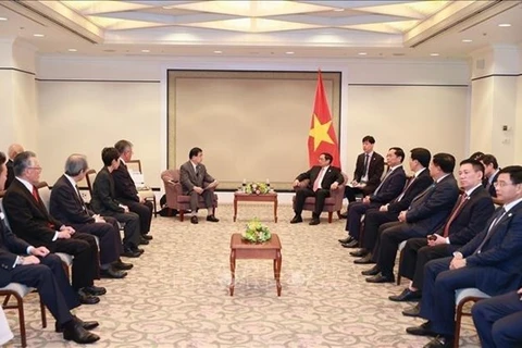 Le PM reçoit les dirigeants des Associations d'amitié Japon-Vietnam