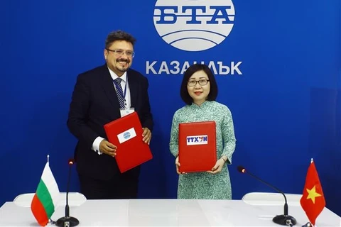 L'Agence vietnamienne d'information et l'agence de presse bulgare BTA boostent leur coopération