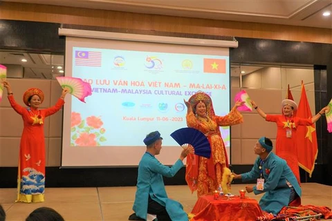 Programme d'échange des arts traditionnels Vietnam-Malaisie à Kuala Lumpur