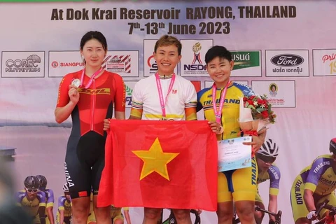 Cyclisme: Nguyen Thi That remporte une médaille d’or aux Championnats d'Asie