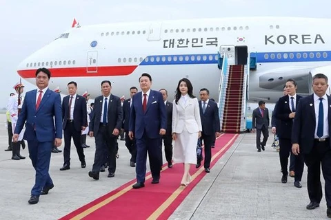 Le président sud-coréen Yoon Suk Yeol entame sa visite d’Etat au Vietnam