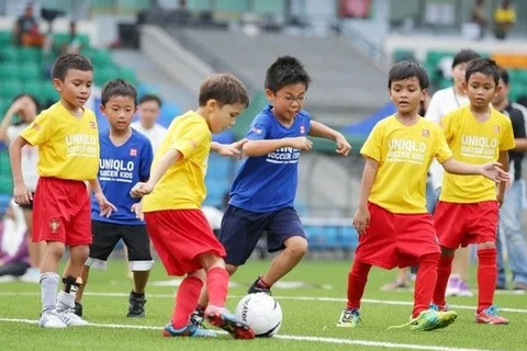 120 enfants japonais et vietnamiens participeront au JFA Uniqlo Soccer Kids au Vietnam