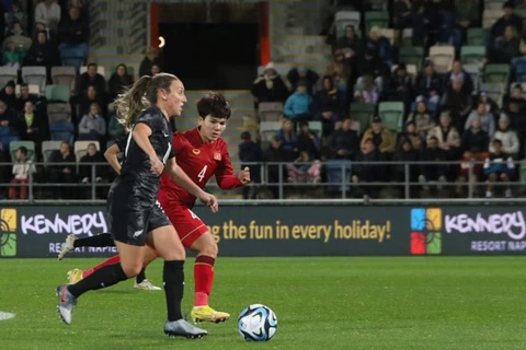 Football féminin: la sélection vietnamienne battue 0-2 par la Nouvelle-zélande en match amical