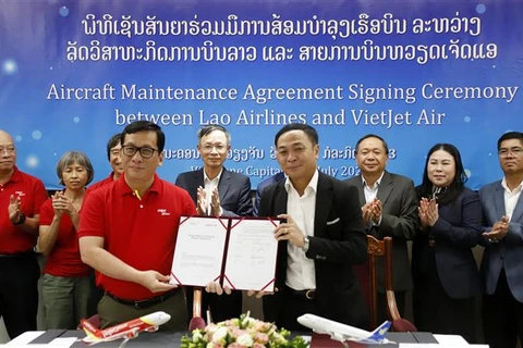 VietJet Air et LaoAirlines coopèrent dans la maintenance aéronautique
