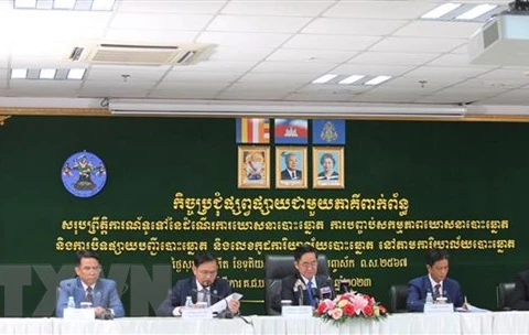 Élection au Cambodge : la préparation presque s’achève