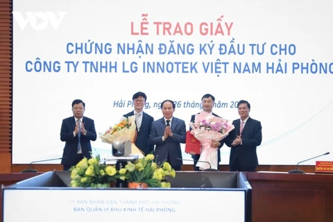 Les investissements directs étrangers affluent à Hai Phong au premier semestre