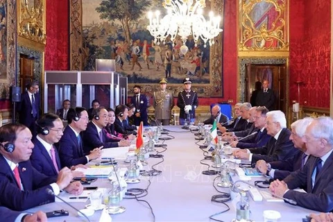 Presse italienne : la visite du président Vo Van Thuong renforce les piliers de coopération