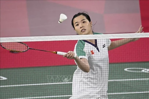 Badminton: la Vietnamienne Nguyen Thuy Linh en course vers sa qualification aux JO de Paris