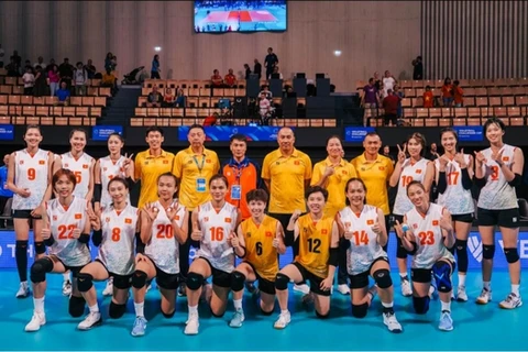 Quatre pays participeront au tournoi de volley-ball féminin d'Asie du Sud-Est à Vinh Phuc