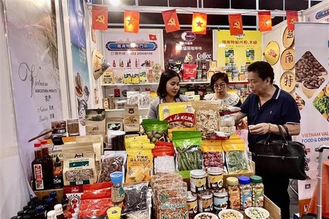 Des spécialités vietnamiennes exposées à Hong Kong (Chine)