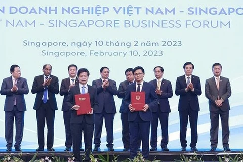 Le Vietnam et Singapour travaillent ensemble pour établir un agenda pour l'avenir