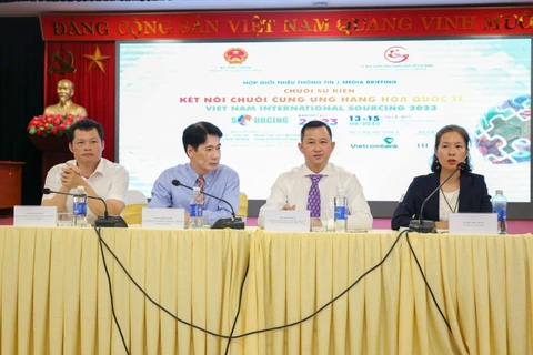 Conférence de presse sur Vietnam International Sourcing 2023