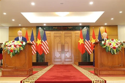 Vietnam et États-Unis rehaussent leurs relations au niveau d’un Partenariat stratégique intégral 