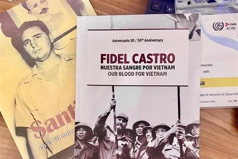 Présentation du livre "Fidel Castro - Pour le Vietnam, Cuba est prête à verser son sang" à Cuba