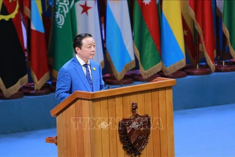 Le vice-Premier ministre Tran Hong Ha au Sommet du G77+Chine à Cuba