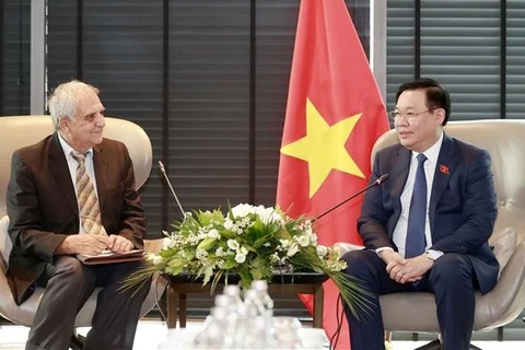 Des premières activités du président de l'Assemblée nationale Vuong Dinh Huê en Bulgarie