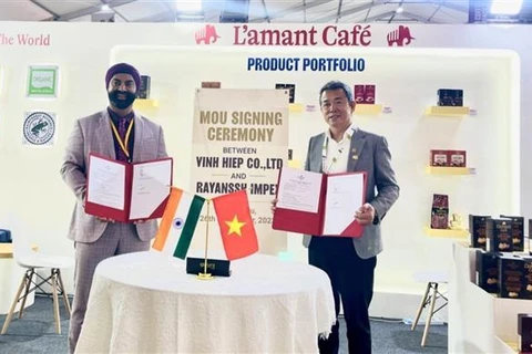 L’amant Café coopère sur la distribution de ses produits en Inde