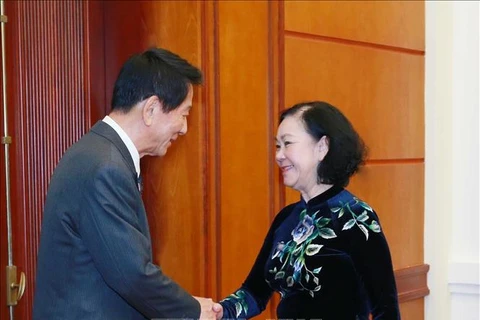 La permanente du Secrétariat du Parti reçoit l'ancien ambassadeur spécial Vietnam-Japon