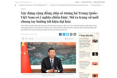 Construire une communauté Chine-Vietnam tournée vers un avenir partagé revêt une importance stratégique