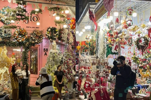 Le marché de Noël est animé en ligne et dans les rues 