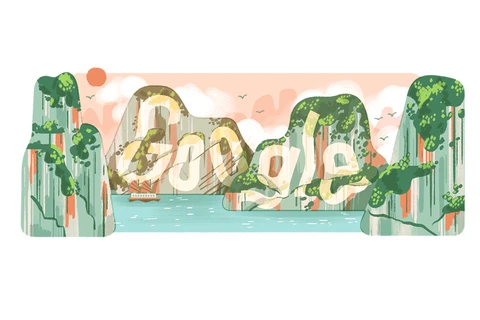 La baie d'Ha Long honorée par Google Doodle