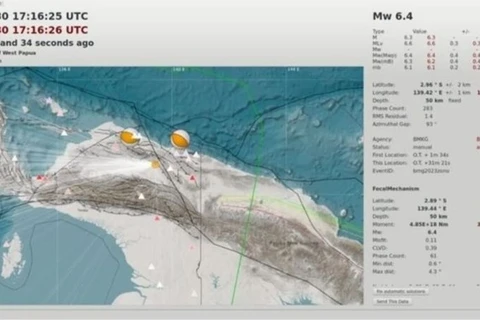 Un séisme de magnitude 6,4 frappe l'est de l'Indonésie