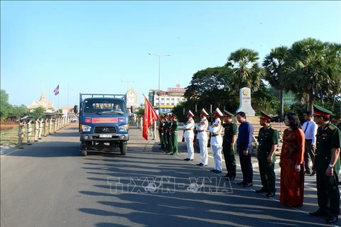 Long An: réception des restes de soldats tombés au Cambodge