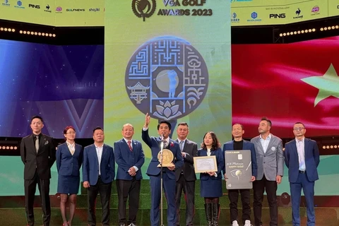 Cérémonie de remise des VGA Golf Awards 2023 à Hanoï