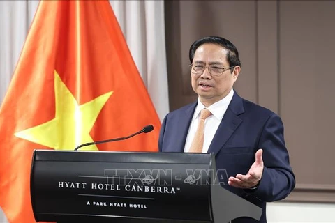 Le PM appelle à l'unité et à la fierté nationale au sein de la communauté vietnamienne en Australie