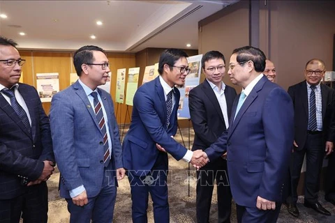 Le PM Pham Minh Chinh travaille avec l'Association des entrepreneurs vietnamiens d’Australie