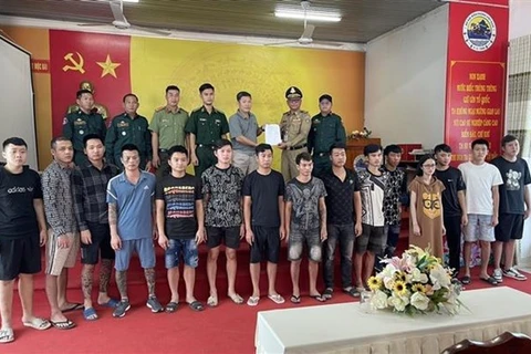 Des ressortissants vietnamiens sauvés du travail forcé au Cambodge rapatriés