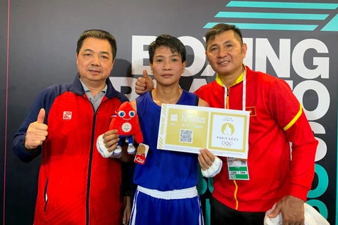 La boxeuse Vo Thi Kim Anh qualifiée pour les JO de Paris 2024