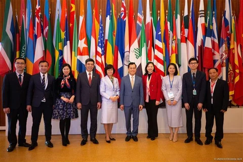 Le Vietnam continue de promouvoir son rôle actif à l'UNESCO