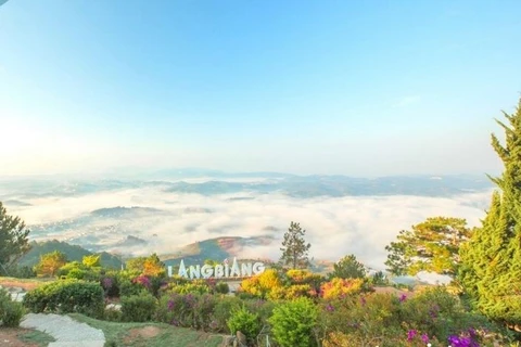 Là-haut, sur la montagne Langbiang