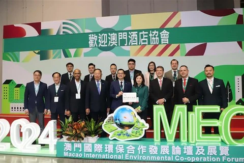 Le Vietnam aux Forum et exposition international sur la coopération environnementale de Macao 2024