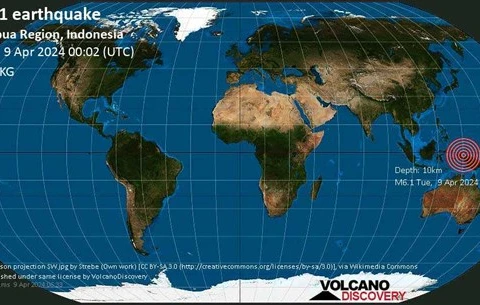 Un séisme de magnitude 6,0 secoue l'est de l'Indonésie