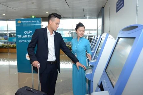 Vietnam Airlines met en place des bornes automatiques dans les aéroports étrangers