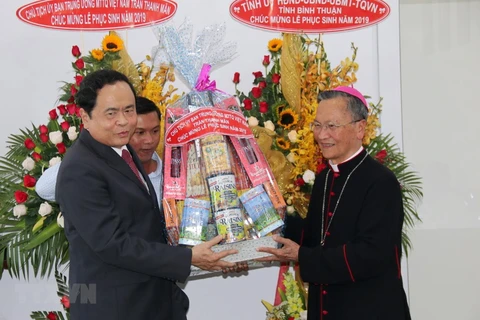 Pâques : le président du FPV présente ses vœux aux catholiques de Binh Thuan