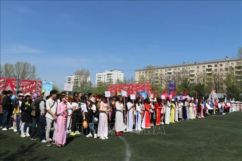 Ouverture des Jeux sportifs des étudiants vietnamiens en Russie 2019