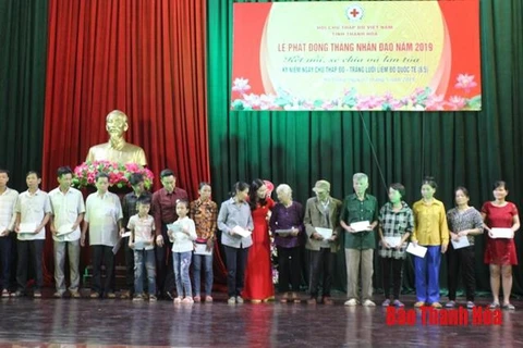 Activités en l’honneur du "Mois humanitaire 2019" à Thanh Hoa