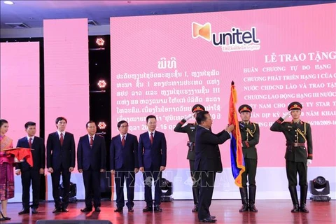 Unitel, symbole du succès exemplaire des relations économiques Vietnam – Laos