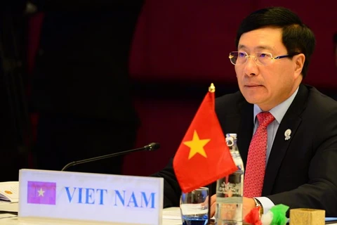 Le vice-PM et ministre des AE Pham Binh Minh participera à la réunion des ministres des AE de l'ASEM
