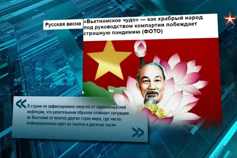 Un talk-show russe aborde des succès du Vietnam dans la lutte contre le COVID-19 